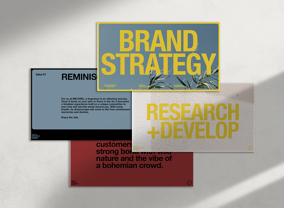 MICONIC brand strategy extract